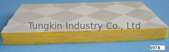 الحد من الضوضاء زجاج الصوف بلاط السقف سكني مقاومة الحريق