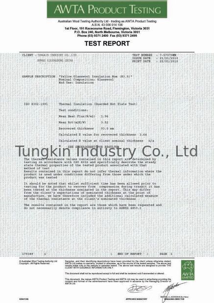 الصين TUNGKIN INDUSTRY Co.Ltd الشهادات
